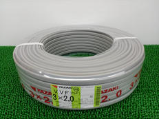 YAZAKI VVF(PBF) 3×2.0MM 【100M】|YAZAKI