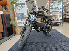 【配送不可】バイク風電動自転車|YADEA